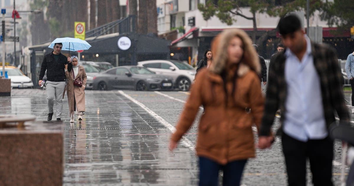 Meteoroloji'den 6 il için sağanak yağış uyarısı