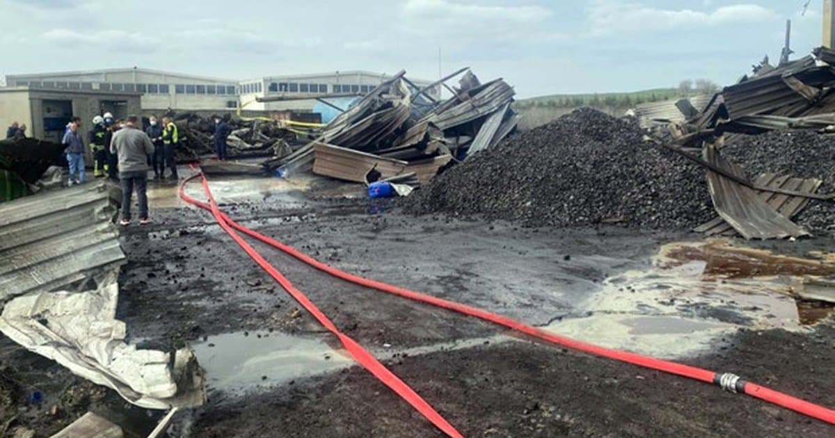 Tekirdağ'da fabrikada buhar kazanı patladı: 1 ölü