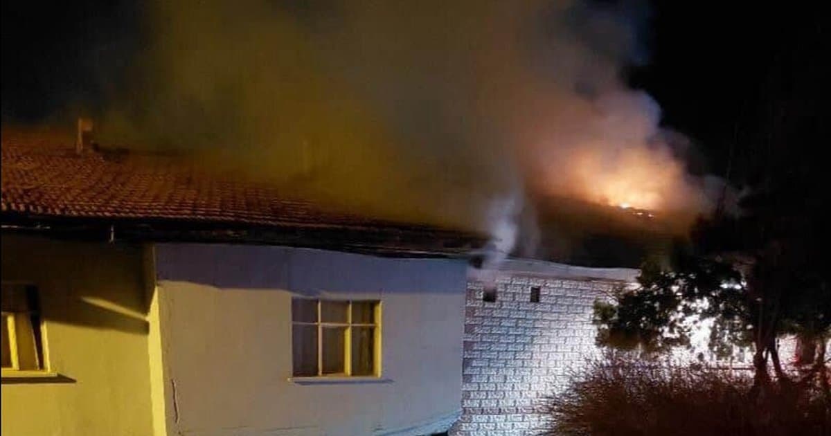 Çankırı'da iki katlı ev yangında 2 ölü