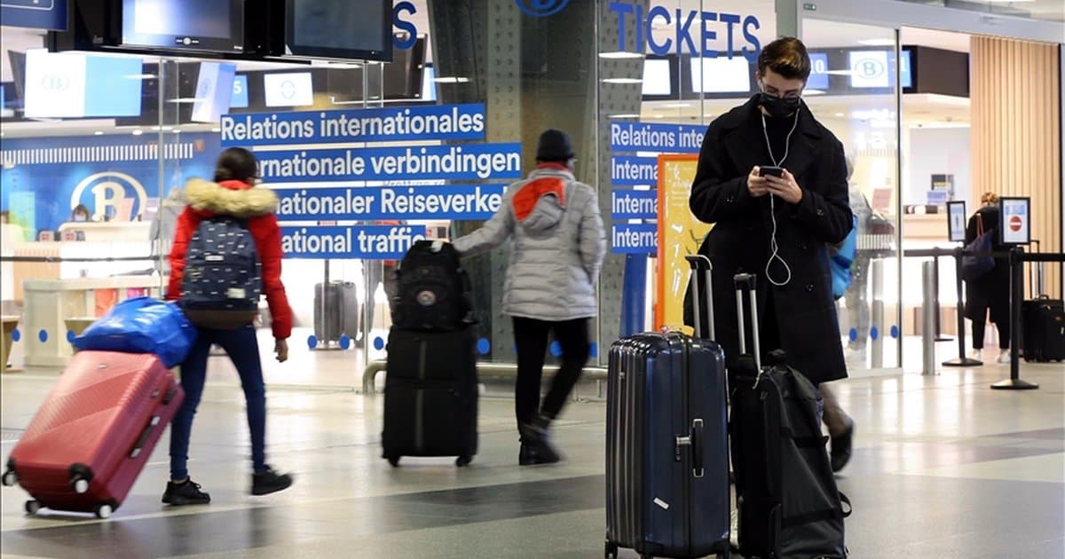 Brüksel Güney Tren İstasyonu'nda şüpheli paket alarmı