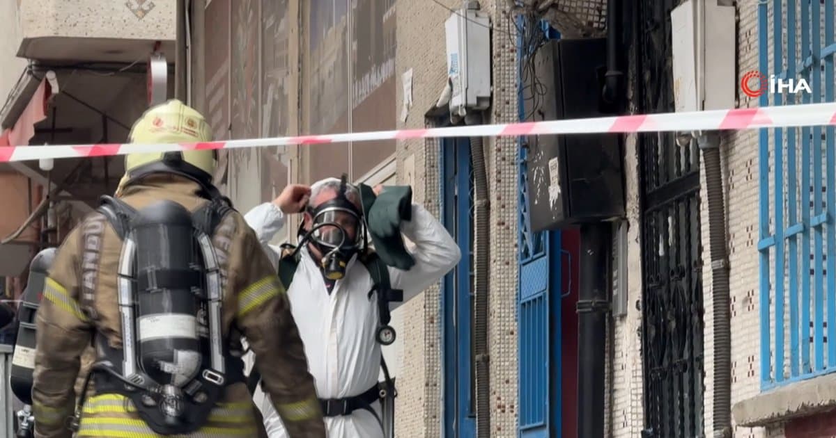 Bağcılar'da yangın tüpü dolumunda zehirlenme olayı