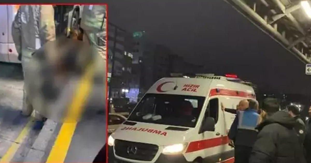 Bahçelievler'de Metrobüs Kazası