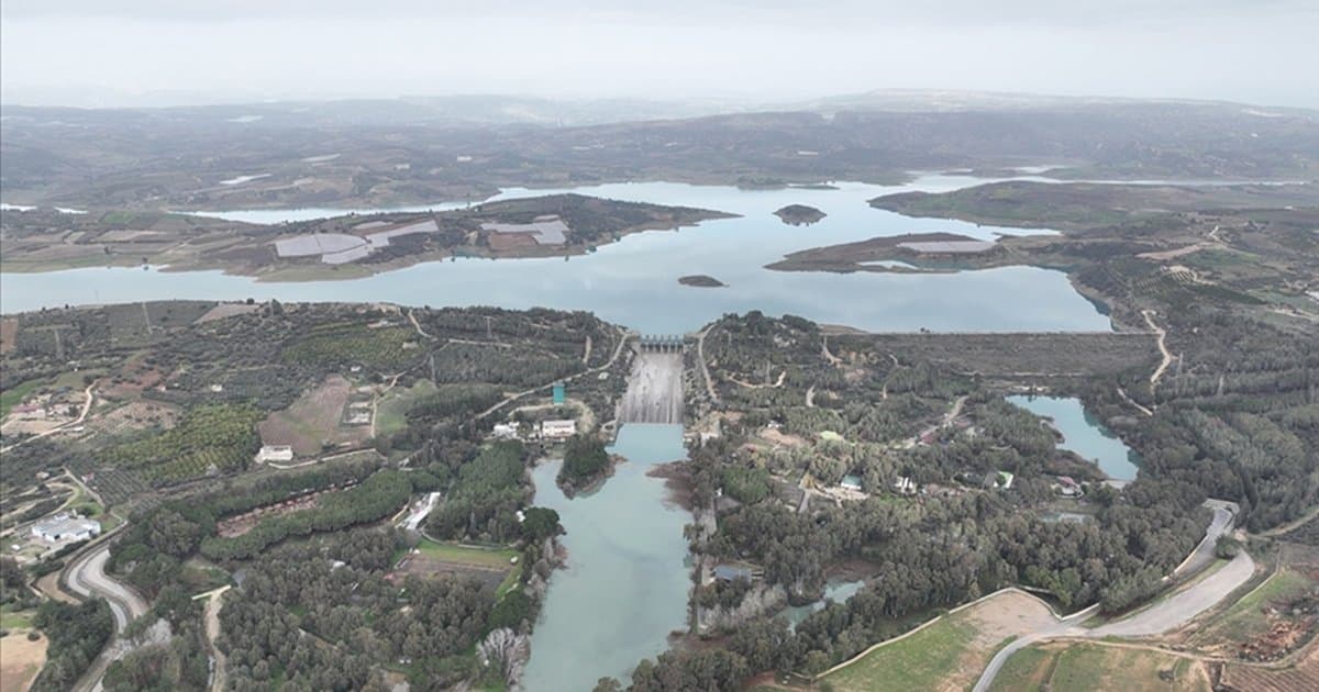 Mersin'de yağışlar barajları doldurdu