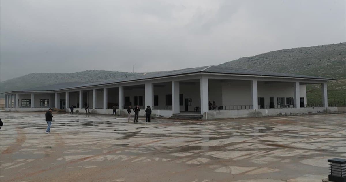 Hatay'da Cilvegözü Sınır Kapısı'nda tır parkı inşası tamamlandı