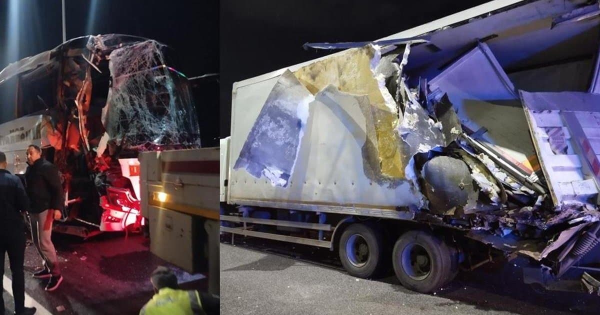 Kuzey Marmara Otoyolu'nda feci kaza: 10 yaralı