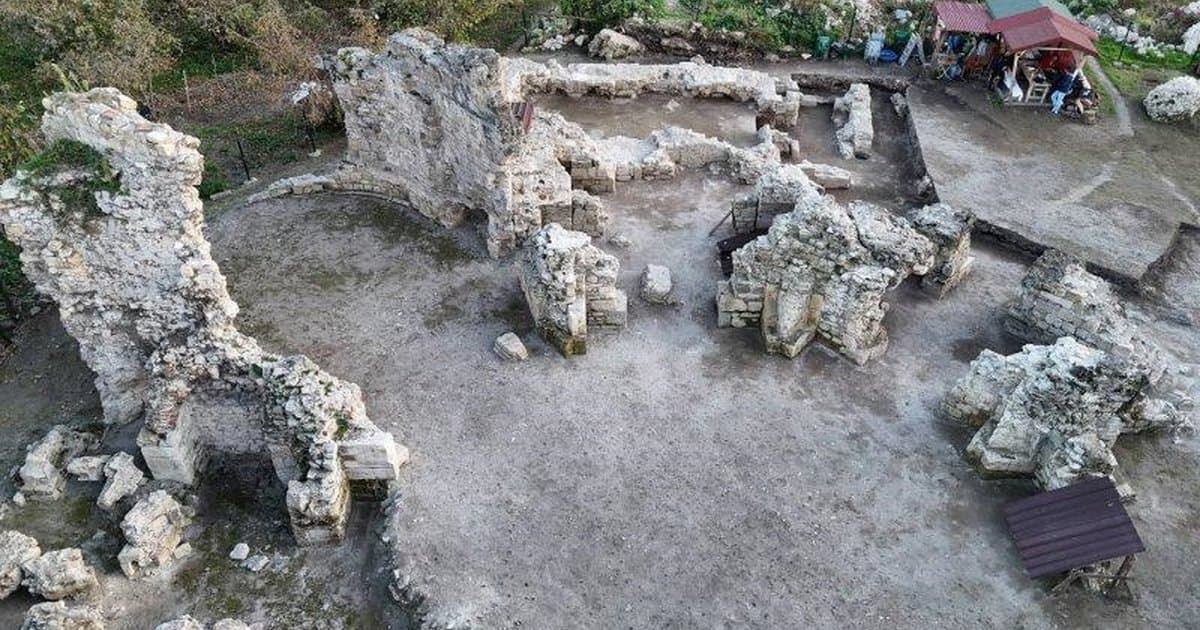 Ordu'da Aziz Konstantin ve Helena Manastırı'nda kazı çalışmaları