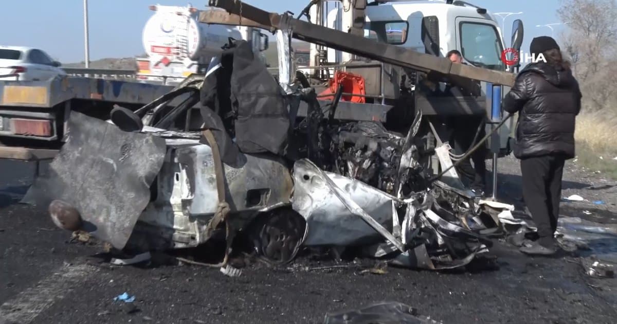 Ankara'da trafik kazası: 5 ölü