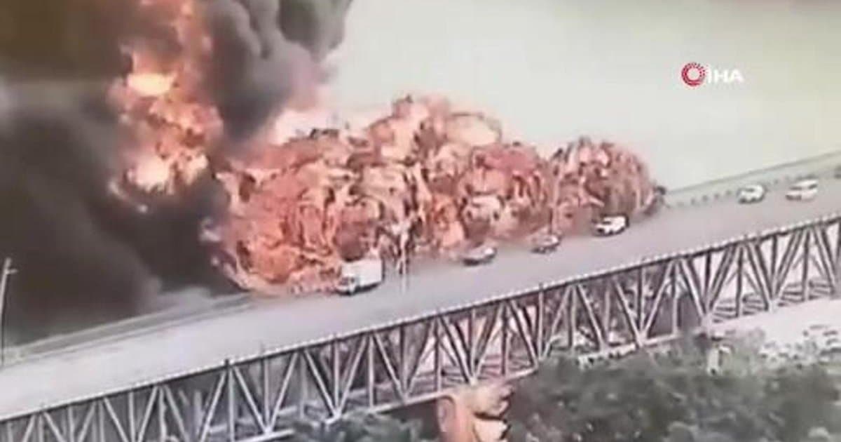 Panama'da yakıt kamyonu patladı: 1 ölü, 2 yaralı