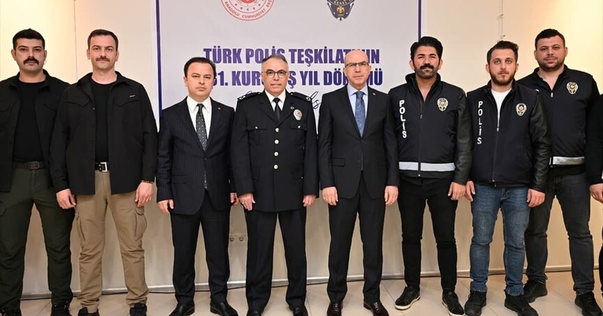 İstanbul Anadolu Adliyesi'nde Polis Haftası kutlandı