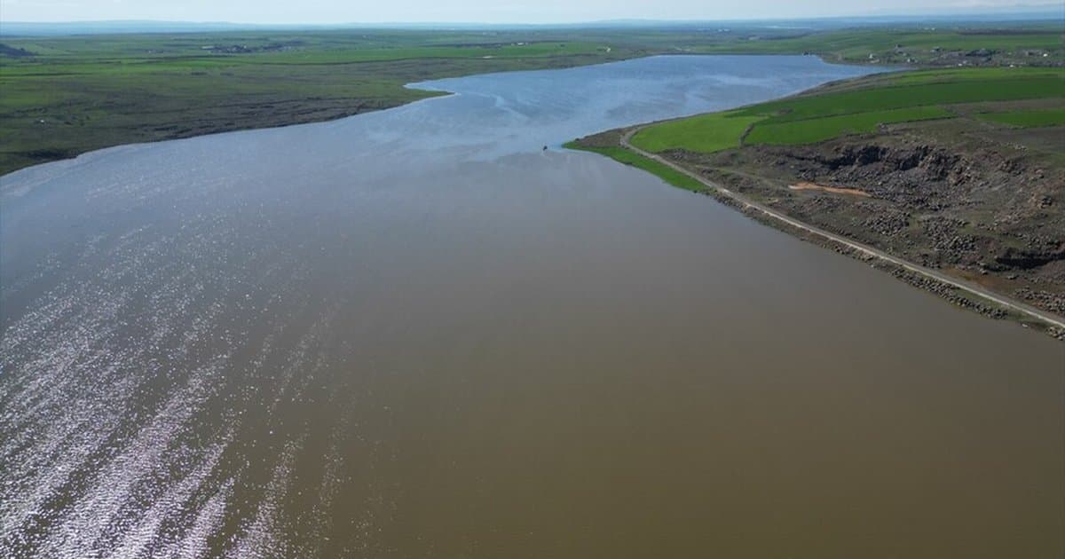 Şanlıurfa'da Hacı Hıdır Barajı'nın doluluk oranı yüzde 89'a ulaştı