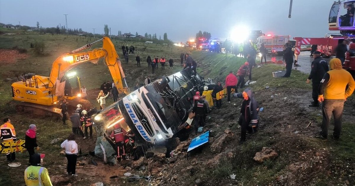 Malatya'da Otobüs Kazası: 4 Ölü, 15 Yaralı