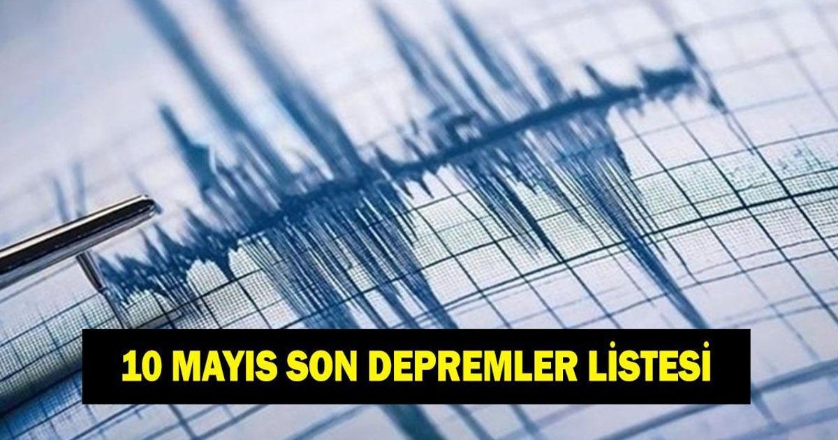 10 Mayıs Düzce'de deprem mi oldu? AFAD ve Kandilli son depremler