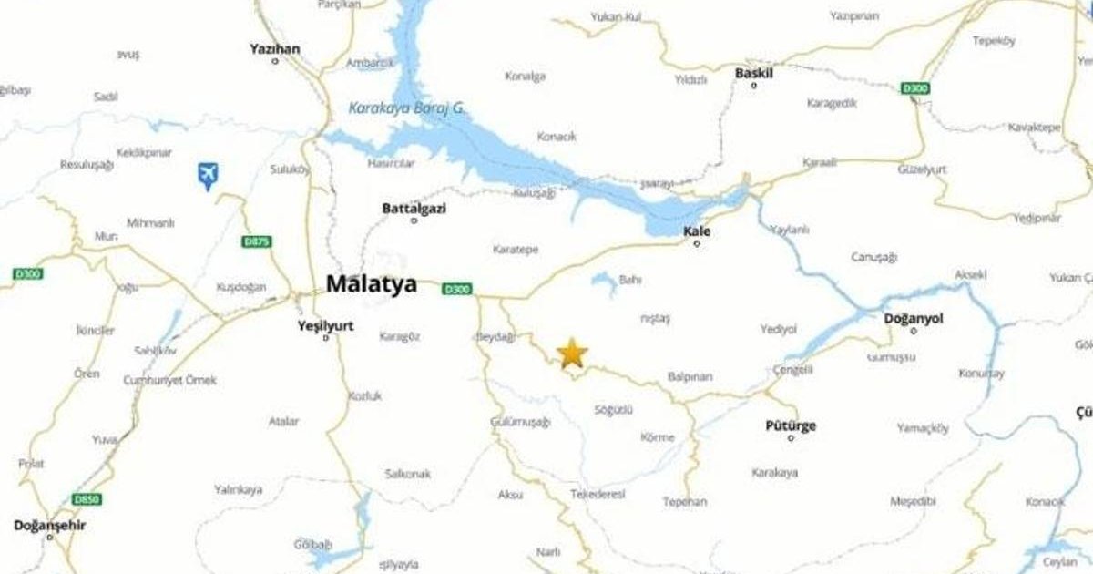 Malatya'da deprem sonrası içme suyu uyarısı