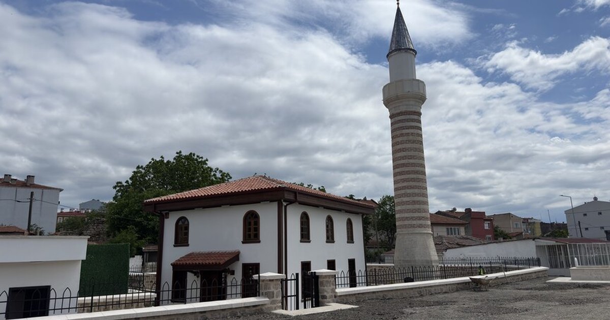 Edirne'de Şeyh Şüceaddin Camisi ibadete açılıyor