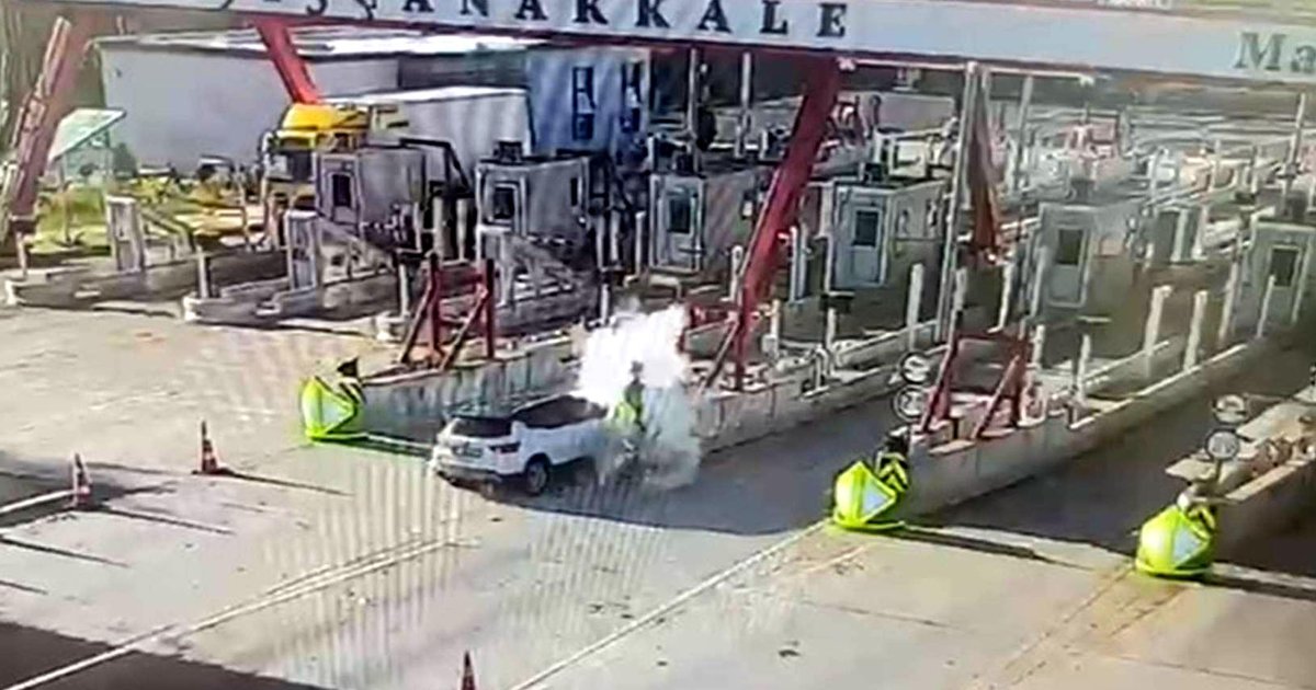 Otoyol gişelerinde ölüm kazası