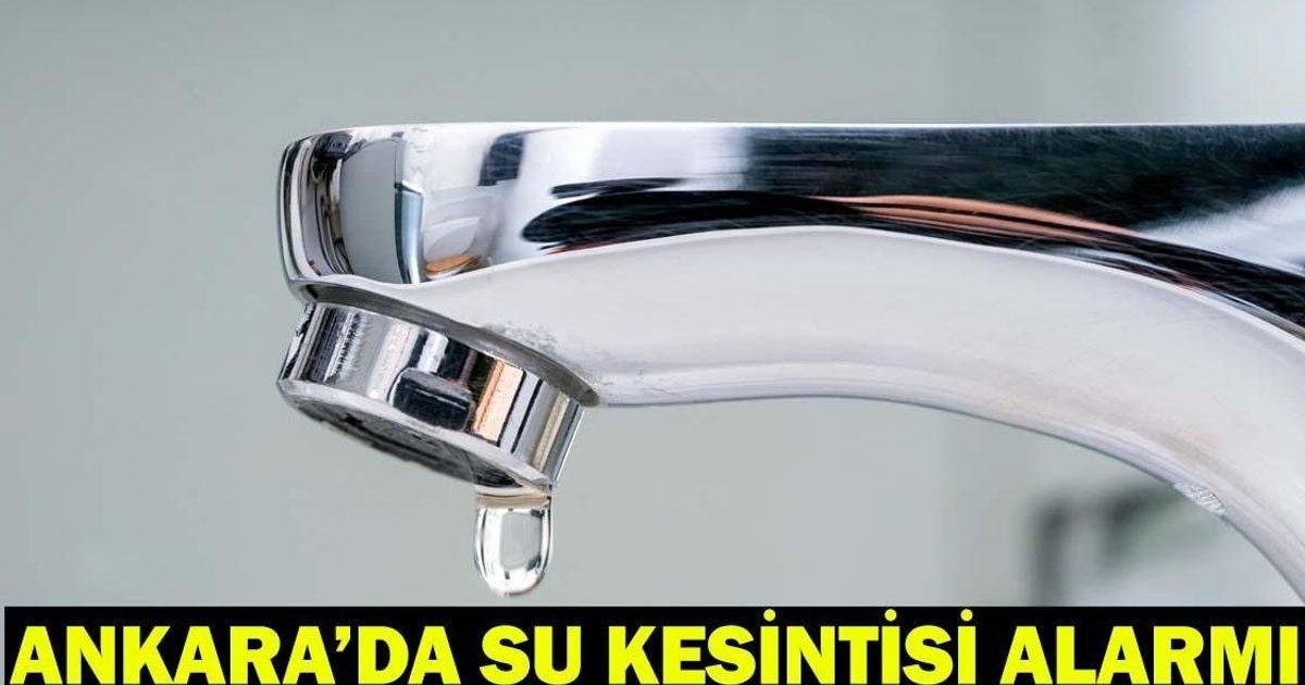 Ankara Su Kesintisi: ASKİ Çankaya, Beypazarı ve Kazan'da
