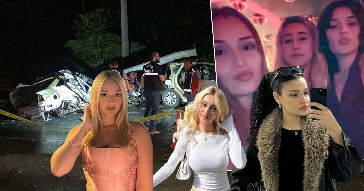 Rize'de feci kaza: 3 genç kız hayatını kaybetti