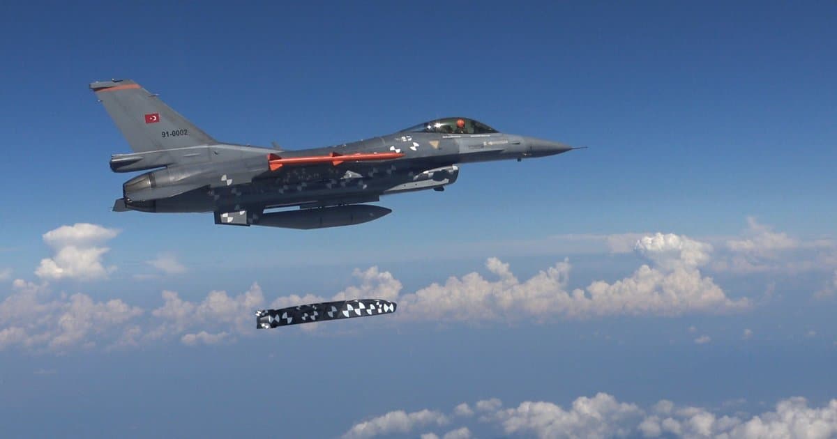 Milli seyir füzesi SOM-J hedefi tam isabetle vurdu