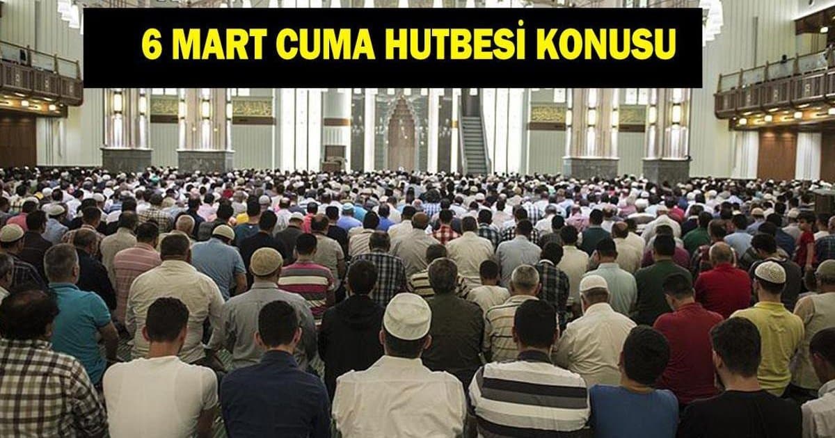 Diyanet İşleri Başkanlığı Cuma Hutbesi Konusu: Zekat ve Fıtır Sadakası