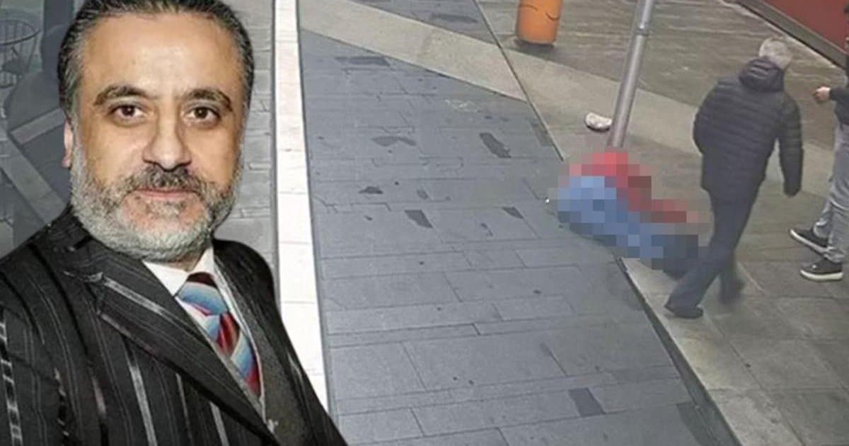 Erol Köse'nin düşme anı güvenlik kamerasında