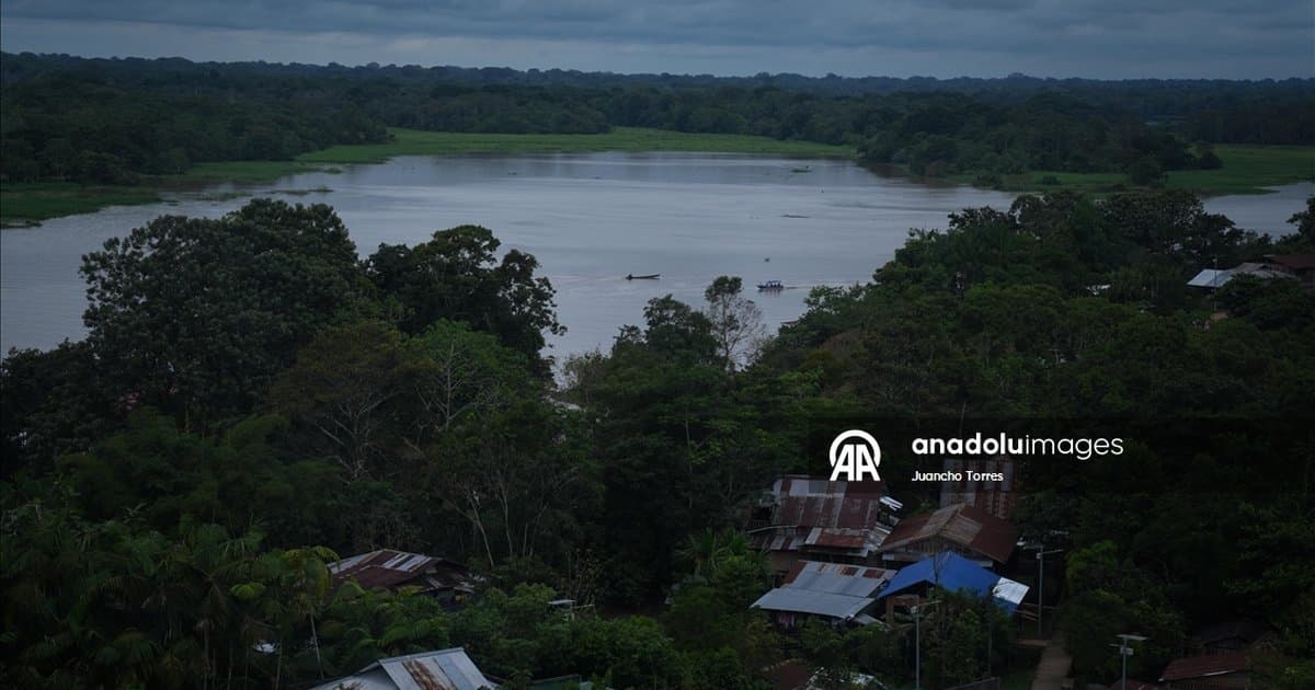 Kolombiya'nın Amazon yağmur ormanlarında günlük yaşam