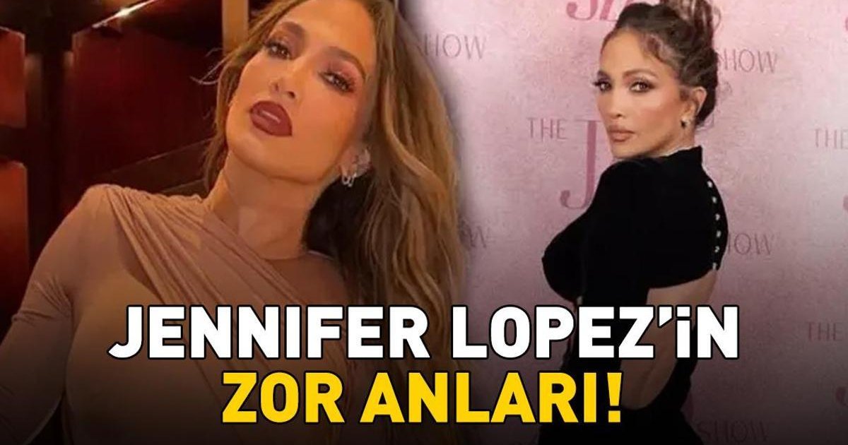 Jennifer Lopez galada zor anlar yaşadı
