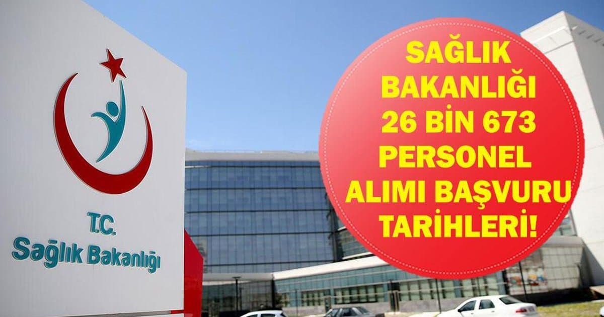 Sağlık Bakanlığı 26 Bin Personel Alımı: Branş Dağılımı ve Beklenenler