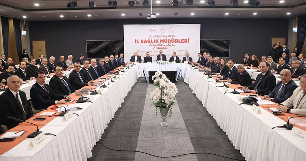 Bakan Memişoğlu, 81 ilin sağlık müdürleriyle toplantı yaptı