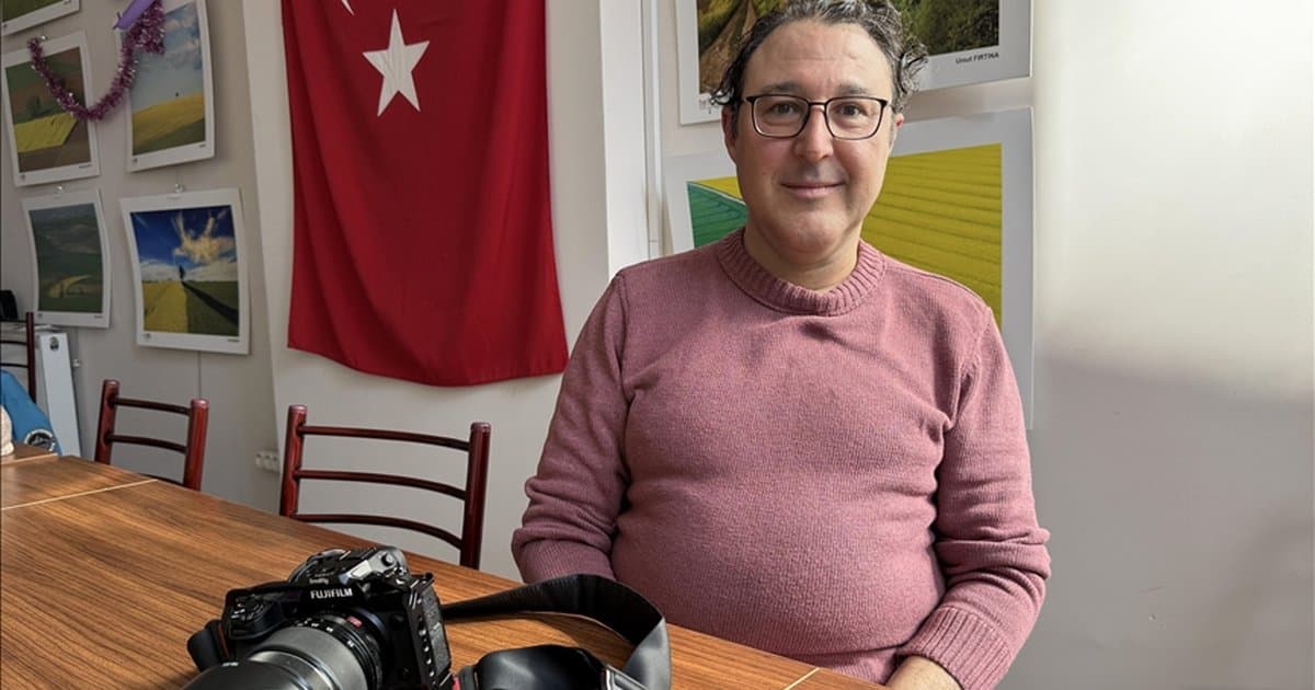 Tekirdağ'da akciğer kanseriyle mücadele eden adamın fotoğraf tutkusu
