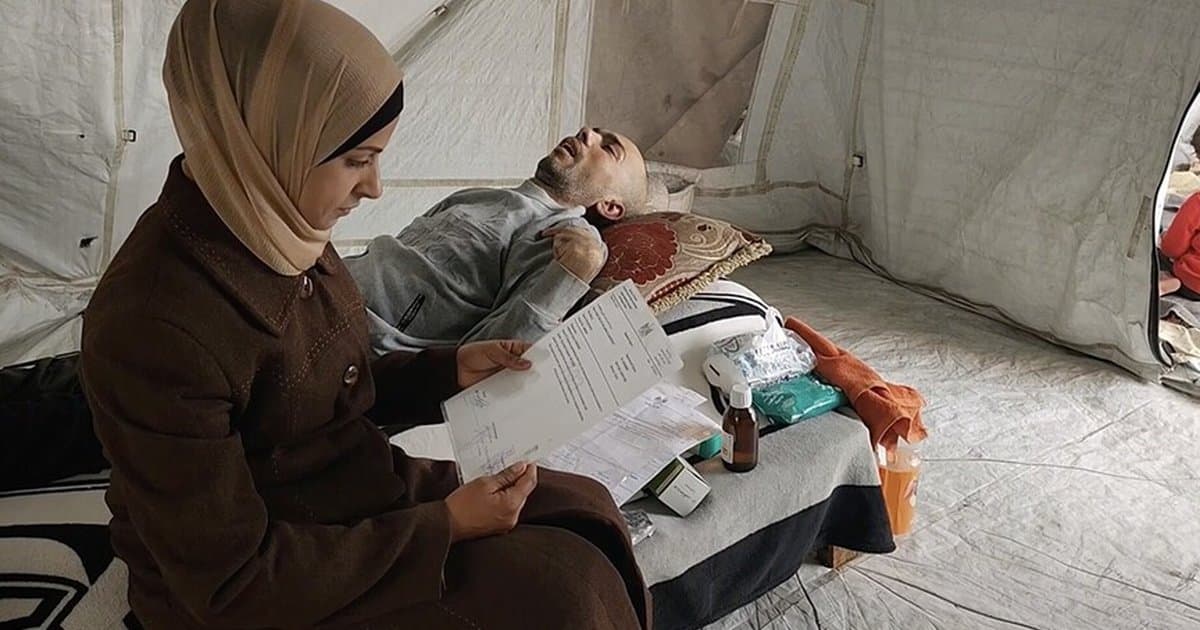 Gazze'de yardım noktasında vurulan Raid felç oldu