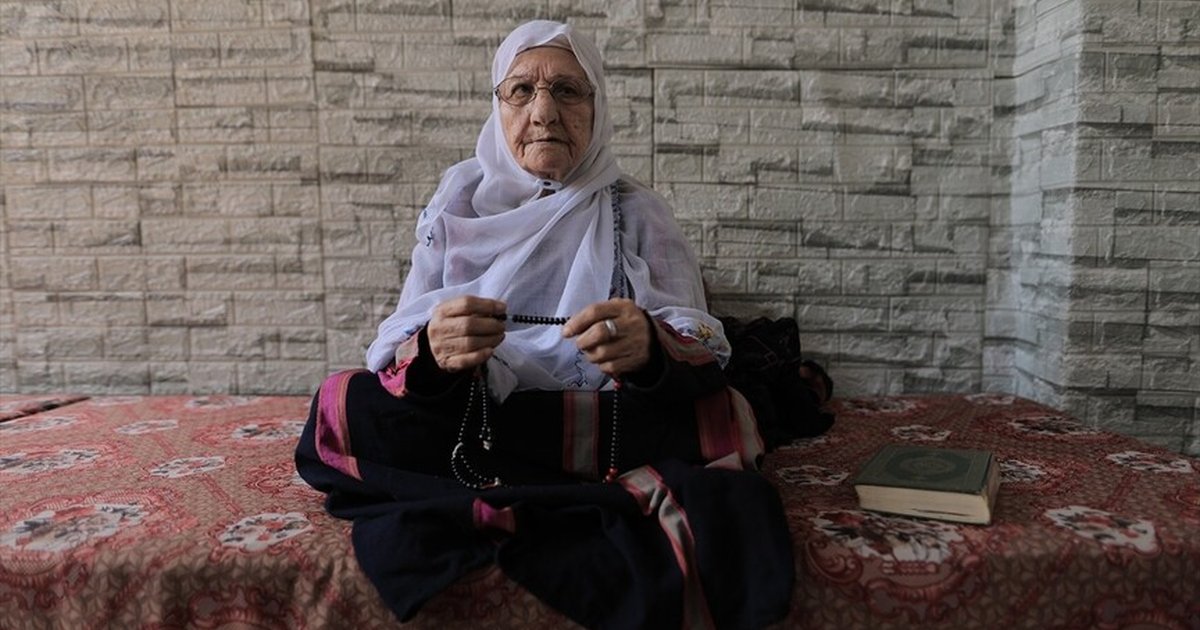 Nekbe'nin canlı şahidi Filistinli kadın Gazze'de acıları yaşıyor