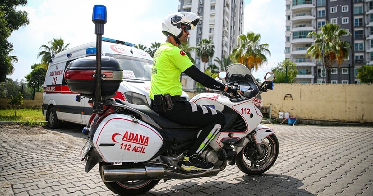 Motosikletli Sağlık Ekipleri Hayat Kurtarıyor