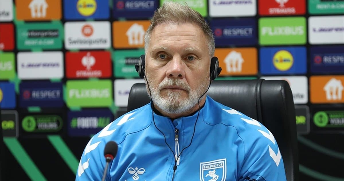 Samsunspor Teknik Direktörü Fink: Shkendija Karşısında Galibiyet Zorunlu
