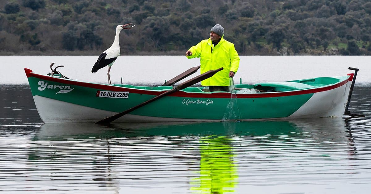 Yaren Leylek 15. yılda da Adem Amca ile buluştu