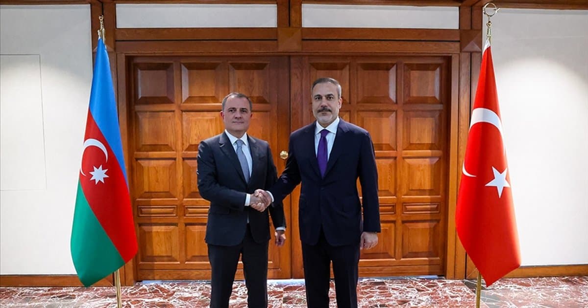 Bakan Fidan, Azerbaycanlı mevkidaşı ile görüştü