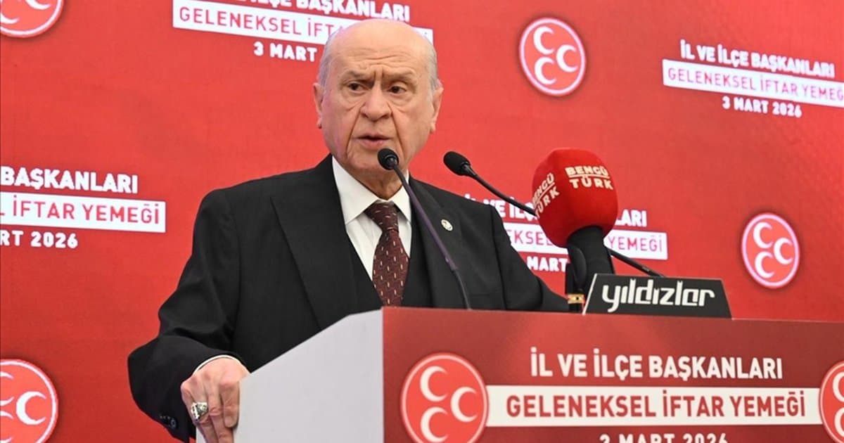 Bahçeli: Türkiye İran Halkının Yanında