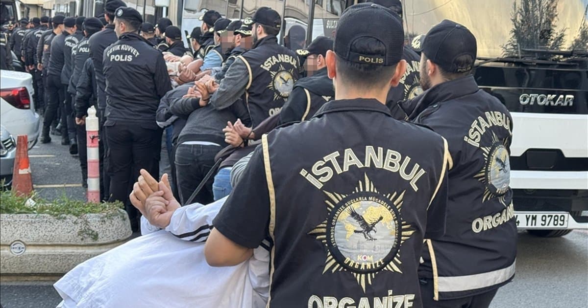 İstanbul'da çete operasyonu: 5 şüpheli gözaltında