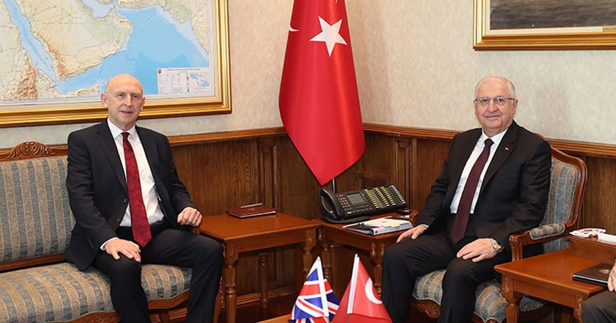 Bakan Güler, Healey ile görüştü