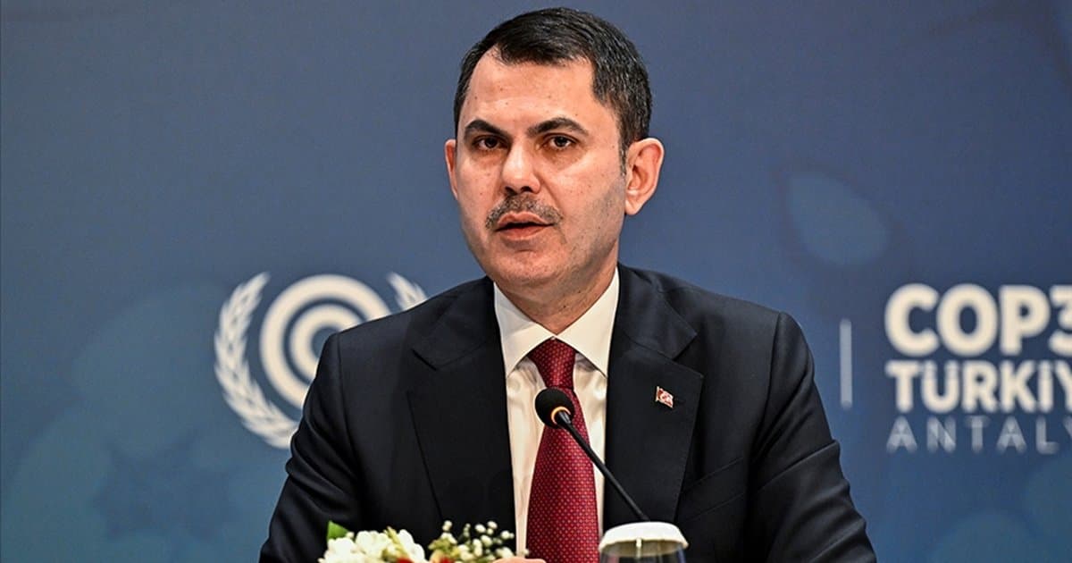 COP31 Başkanı Murat Kurum, Türkiye'nin önceliklerini açıklar