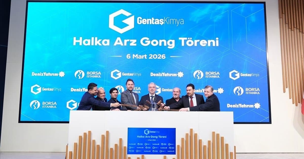 Gentaş Kimya Borsa İstanbul'da işlem görmeye başladı