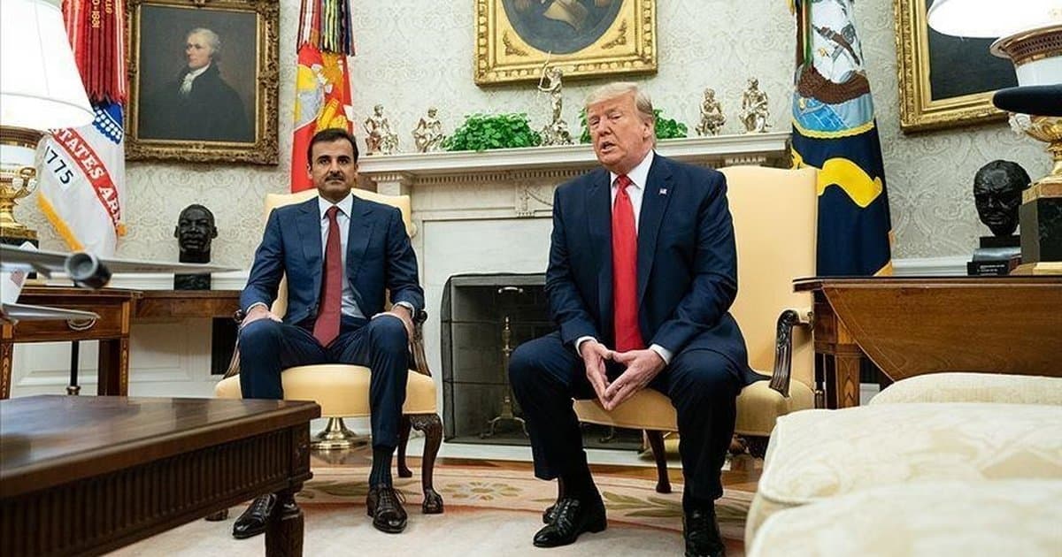 Katar Emiri Şeyh Temim ile Trump telefonda görüştü