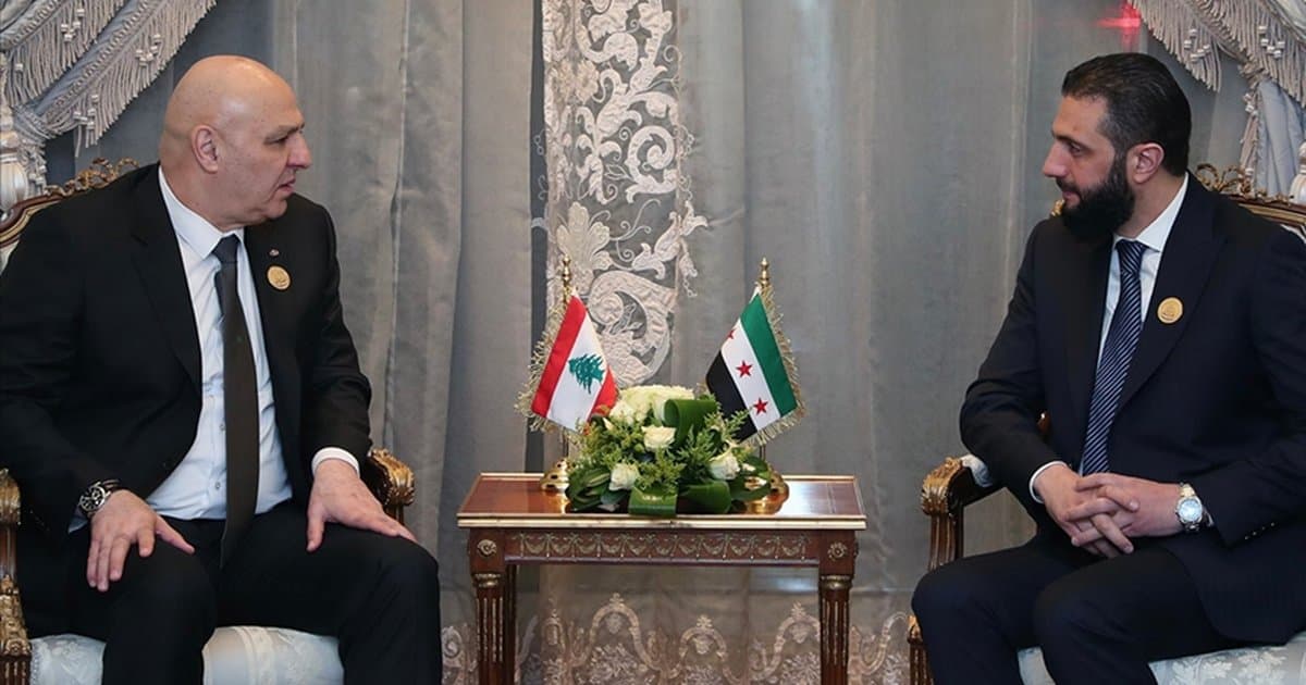 Suriye ve Lübnan liderleri sınır güvenliği görüşmesi yaptı