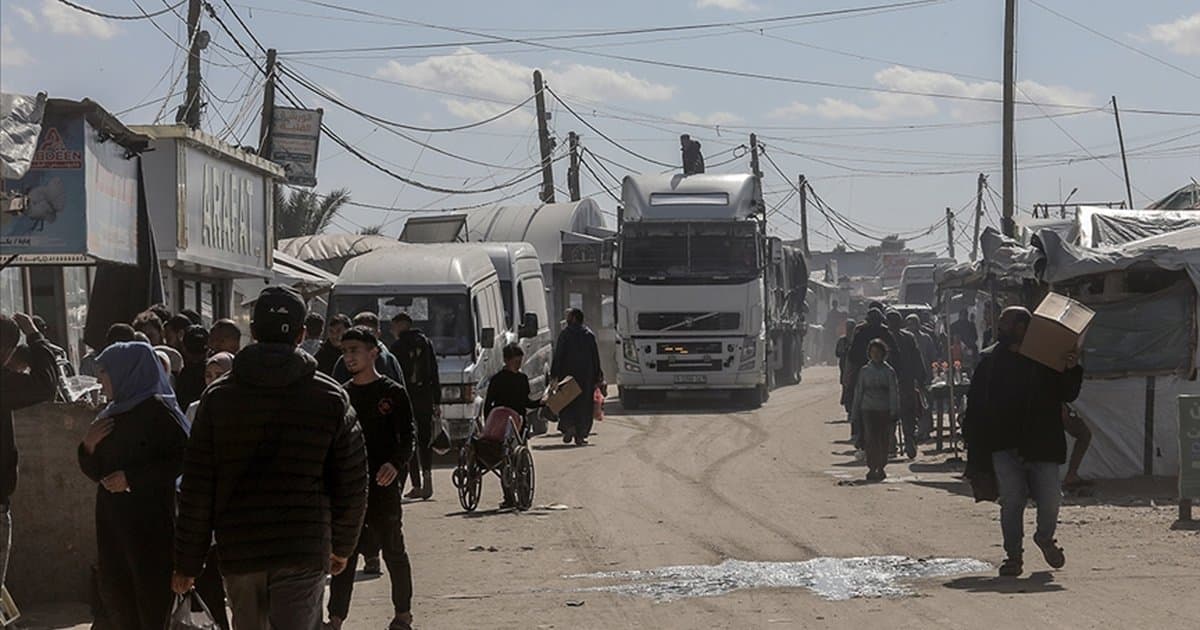İsrail, İran savaşı sonrası Gazze'ye yardım sevkiyatını düşürdü