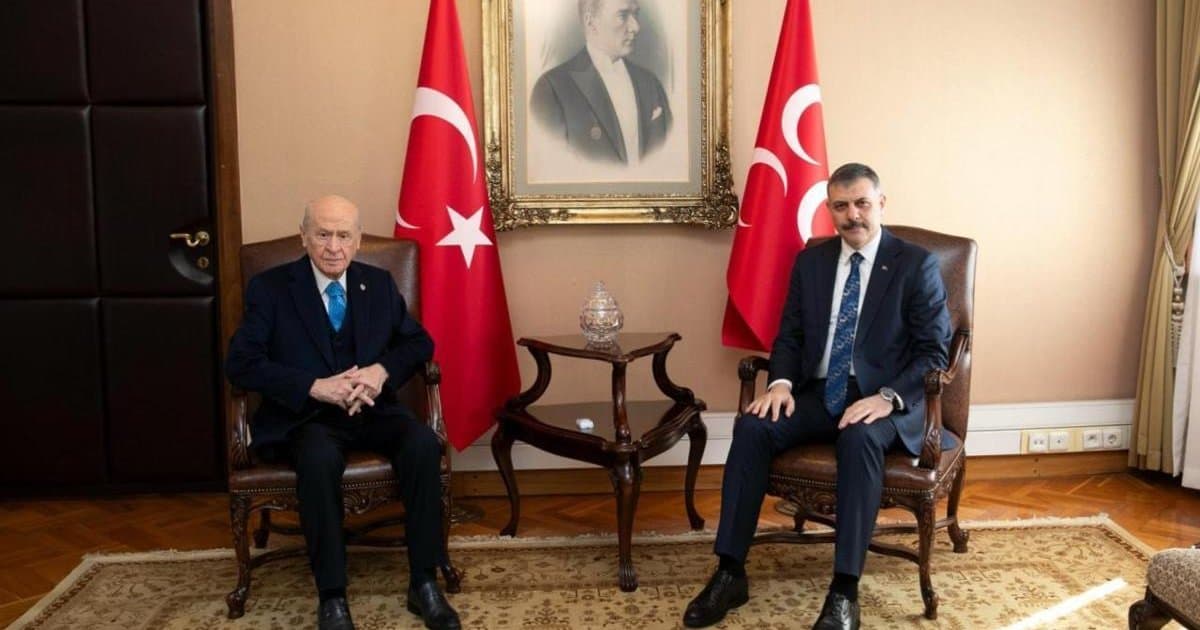 Bakan Çiftçi, Bahçeli'yi Meclis'te ziyaret etti