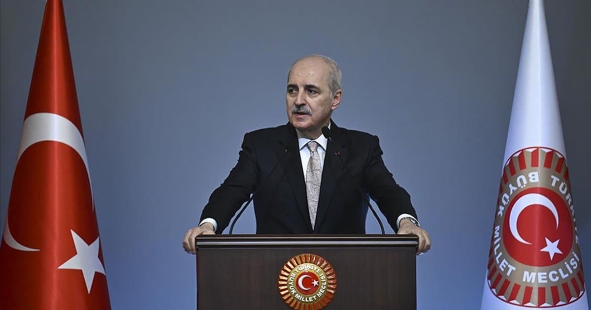 TBMM Başkanı Kurtulmuş: Bölünen coğrafyayı toparlamak Türkiye'ye düşer