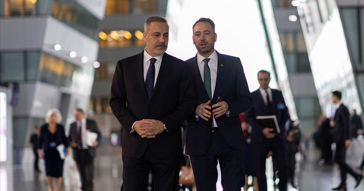 Dışişleri Bakanı Fidan, Belçikalı mevkidaşı Prevot ile görüştü