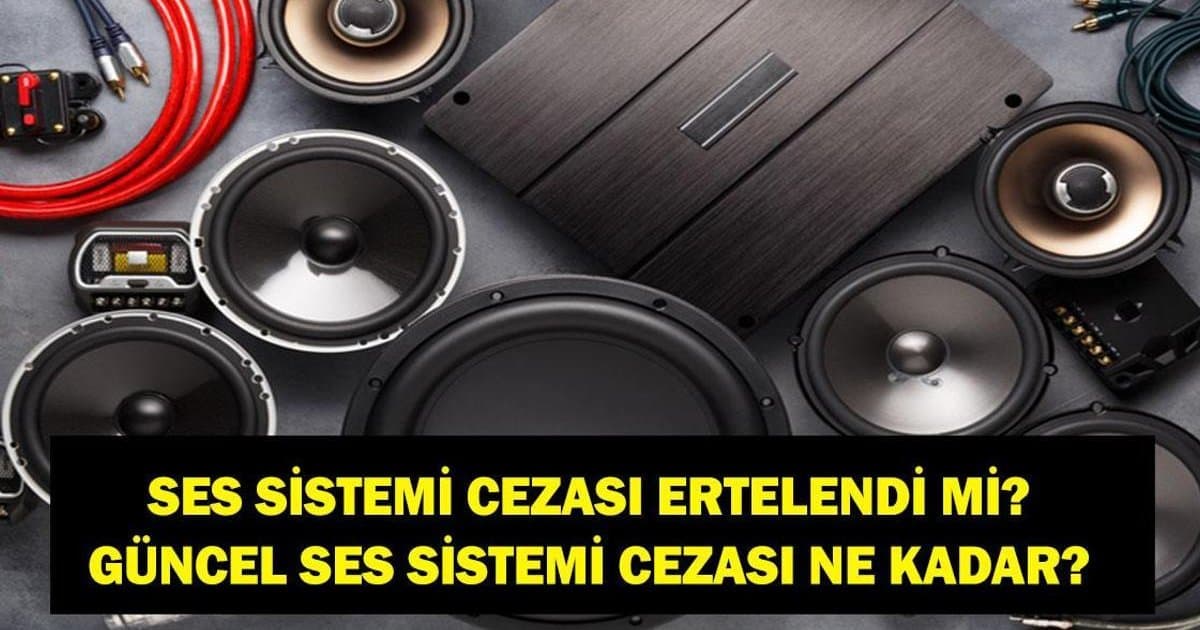 2026 Ses Sistemi Cezası Ertelendi mi? Yeni Trafik Kuralları