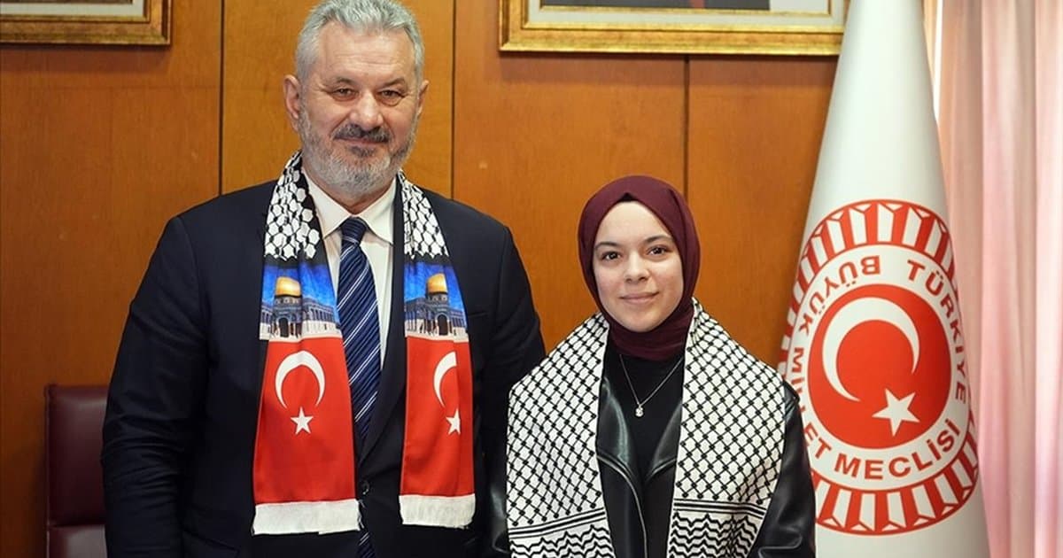 Gazzeli Meryem Cumhurbaşkanı Erdoğan ile görüşme hayalini gerçekleştirdi