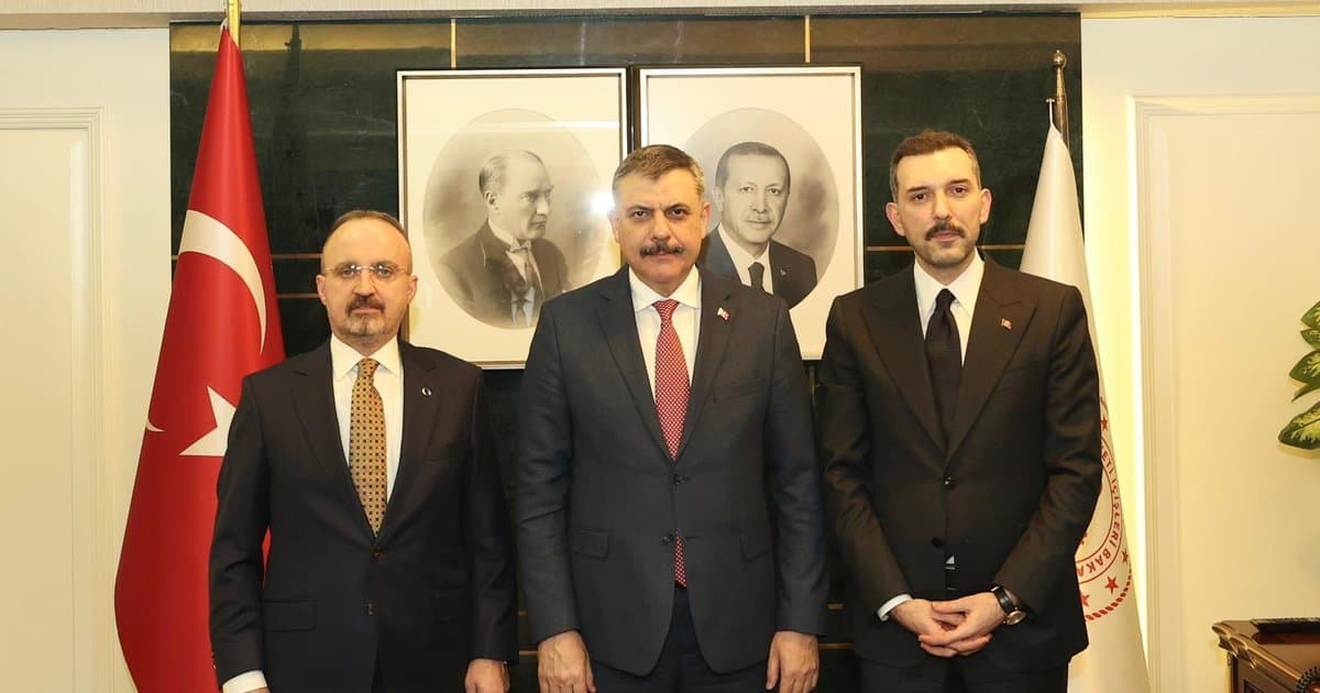 İçişleri Bakanı Çiftçi, Sivil Toplumla İlişkiler Genel Müdürlüğünü ziyaret etti