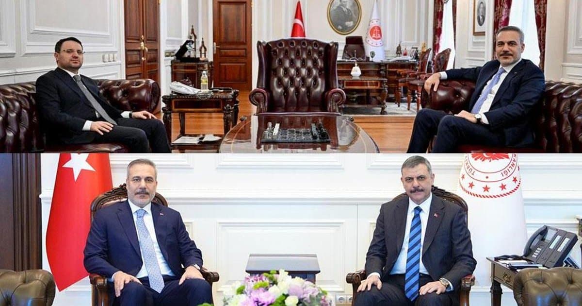 Dışişleri Bakanı Hakan Fidan, Bakanları Ziyaret Etti